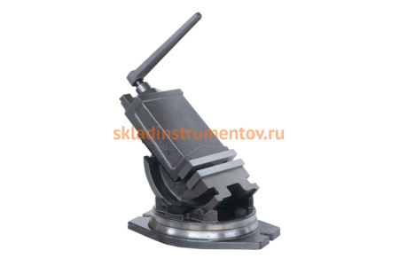Станочные тиски ZITOM 125 мм, глобусные, поворотные, QHK125 mv40125 Станочные тиски ZITOM 125 мм, глобусные, поворотные, QHK125 mv40125