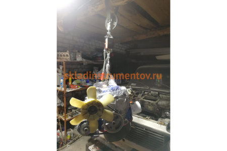 Ручная тросовая рычажная лебедка MIRAX 1,5т 1,8м 43130-1.5