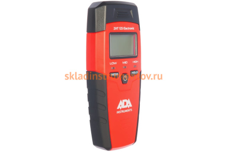 Контактный измеритель влажности древесины и стройматериалов ADA ZHT 125 Electronic А00398