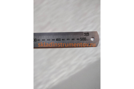 Линейка измерительная (металл) 500х30 ЧИЗ 45684