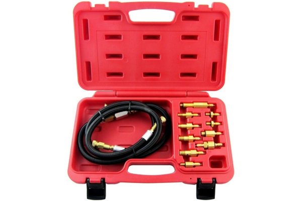 Комплект переходников для обслуживания топливных систем впрыска европейских автомобилей, кейс, 15шт МАСТАК 120-03015C