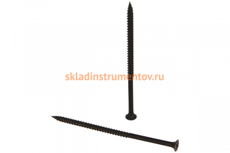 Саморезы СГМ гипсокартон-металл ЗУБР, 102 х 4.8 мм, 90 шт, фосфатированные, 300011-48-102