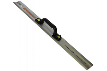 Алюминиевая линейка с пластмассовой ручкой 2 глазка, 600 мм SANTOOL 050407-001-060