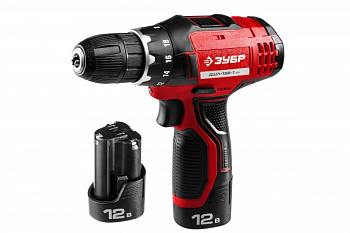 Аккумуляторная дрель-шуруповерт ЗУБР МАСТЕР ДШЛ-122-1 КН
