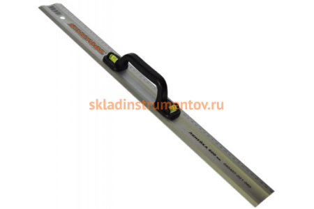 Алюминиевая линейка с пластмассовой ручкой 2 глазка, 600 мм SANTOOL 050407-001-060