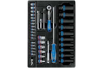 Ложемент для набора ударных головок 9-7540MR, PVC KING TONY 84711120B