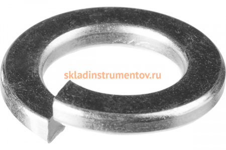 Шайба ЗУБР DIN 127 пружинная, 5 мм, 90 шт, оцинкованная, 303856-05