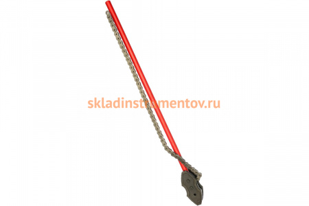 Двуконцевой двусторонний цепной трубный ключ REKON до 10" 029010