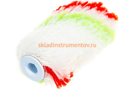 Сменный мини-валик, 60мм, ворс 12мм,D 16мм,D ручки 6мм СИБРТЕХ "Эмали" 80585