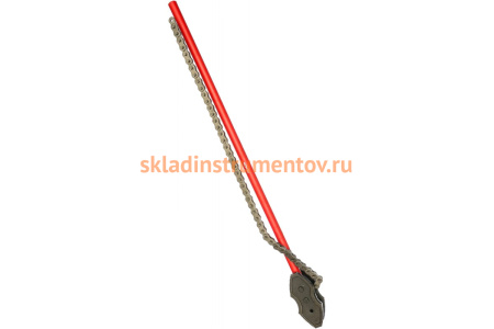 Двуконцевой двусторонний цепной трубный ключ REKON до 10" 029010
