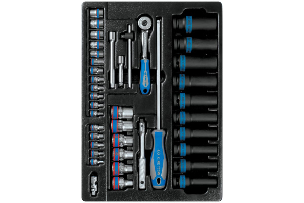 Ложемент для набора ударных головок 9-7540MR, PVC KING TONY 84711120B