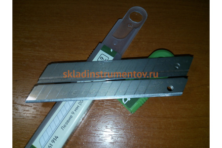 Лезвие сегментированное (10 шт; 9 мм) Дело техники 261914