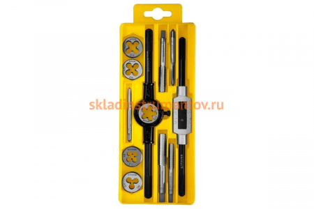 Набор метчиков и плашек STAYER MASTER 12 предметов 28012-H12_z01