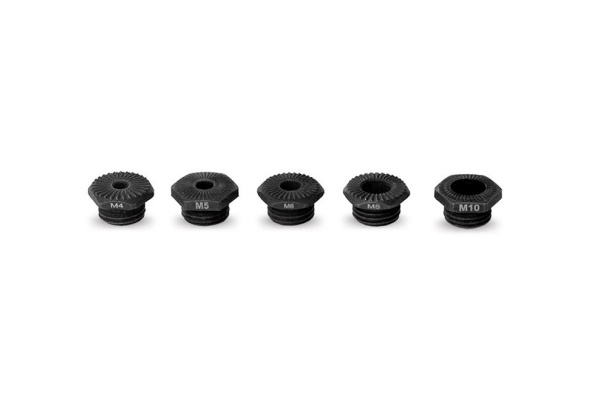 Комплект запасных наконечников для NRA-M10D и ERA M4-10 (M4, M5, M6, M8, M10) MESSER 05-10-014