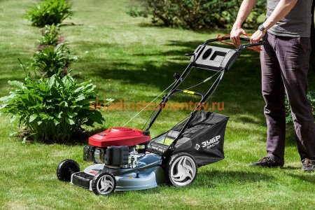 Бензиновая самоходная газонокосилка Зубр МАСТЕР ГКБ-510СТ