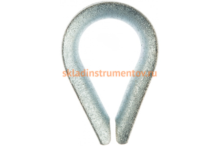 Коуш DIN 6899 оцинкованный 35 шт. (8 мм; ТФ5) Зубр 4-304495-08