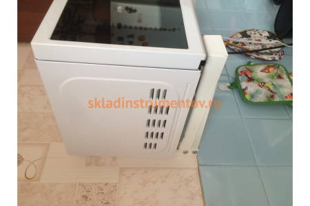 Кронштейн для СВЧ с регулировкой длины MFK-TORG 300мм-490мм белый ПАРА С-3б