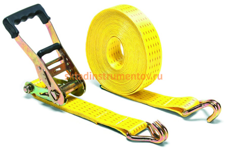 Стяжной ремень для крепления груза 2.5/5 тн, 6м РОМЕК 50.25.5.0 2000000012834