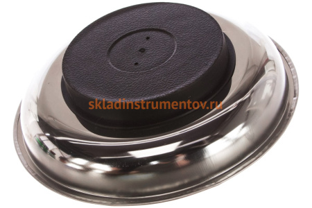 Поддон для хранения крепежных элементов, магнитный круглый, с 1-им магнитом ЭВРИКА ER-51028