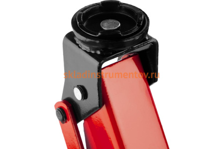 Гидравлический подкатной домкрат STAYER "RED FORCE", 3т, 135-400мм,  43154-3