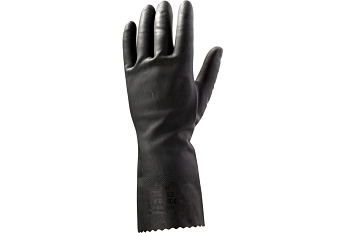 Латексные, химически стойкие перчатки JetaSafety JL711 XL