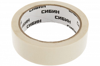 Малярная лента СИБИН креповая, 30мм х 25м 12111-30_z01