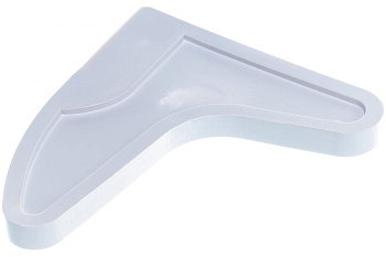 Шпатель сердечко для нанесения силикона, 90x90мм 12-2-120