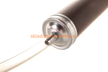 Шприц для отсоса и нагнетания масла, 500 мл, виниловый шланг 300мм GROZ GR45205 - SG/11/BL