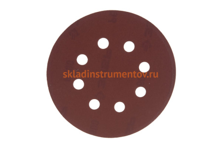 Круг шлифовальный универсальный 5 шт. (125 мм; Р600) "МАСТЕР" Зубр 35562-125-600