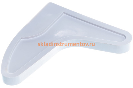 Шпатель сердечко для нанесения силикона, 90x90мм 12-2-120