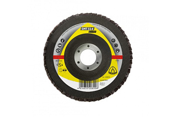 Круг шлифовальный лепестковый тарельчатый выпуклый (125х22 мм; Р80) KLINGSPOR 322818