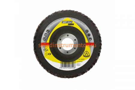 Круг шлифовальный лепестковый тарельчатый выпуклый (125х22 мм; Р80) KLINGSPOR 322818