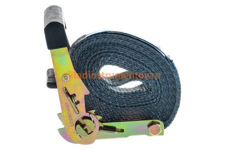 Стяжной ремень для крепления груза 4м, 0,75/1,5 т кольцевой РОМЕК 25.075.2.к 2000000006055