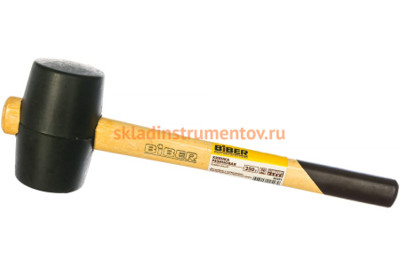 Киянка с деревянной ручкой 45мм Biber 85391 тов-080758