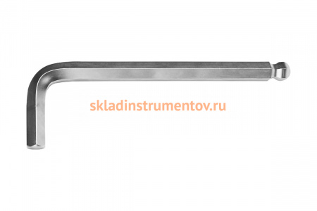 Имбусовый ключ KRAFTOOL Industrie длинный, Cr-V, хромосатинированное покрытие, HEX 24 27437-24