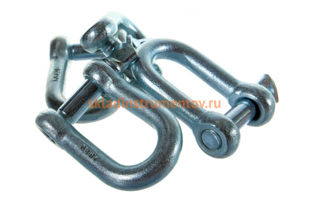 Скоба такелажная прямая 4 шт. (16 мм; ТФ5) Зубр 4-304515-16 Скоба такелажная прямая 4 шт. (16 мм; ТФ5) Зубр 4-304515-16