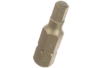 Бита шестигранная S=5 мм, 5/16" FORCE 1543005