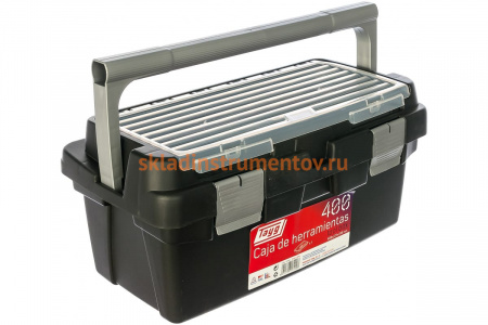 Ящик для инструментов 400x224x200мм, +лоток + органайзер Tayg 162008