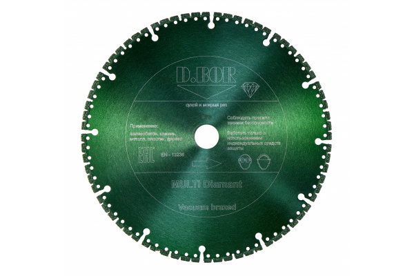 Диск алмазный MULTI Diamant V-8 (350x3.2x25.4 мм) D.BOR MU-D-0350-025