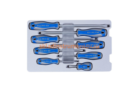 Ложемент для набора отверток 30118MR, PVC KING TONY 843011812H