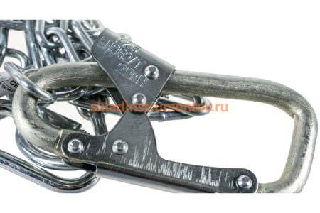 Строп из цепи 1.5 м с монтажным и соединительным карабином ПРОГРЕСС СЕФЕТИ Строп Г+Кс