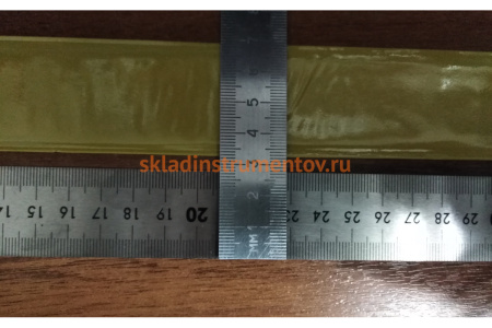 Линейка 400мм (нержавеющая сталь, двухсторонняя шкала) Biber 40163 тов-172037