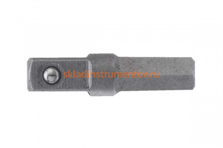 Адаптер 1/4"HEXх1/4"DR, L=25 мм FORCE 8092225