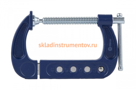 G-образная раздвижная струбцина 75-150мм КОБАЛЬТ 244-513