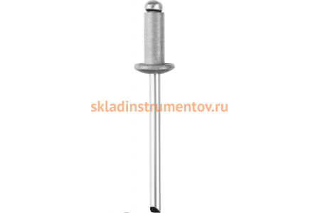 Алюминиевые заклепки Stayer Color-FIX, 4.0х10 мм, RAL 9003 белый, 50шт Professional 3125-40-9003