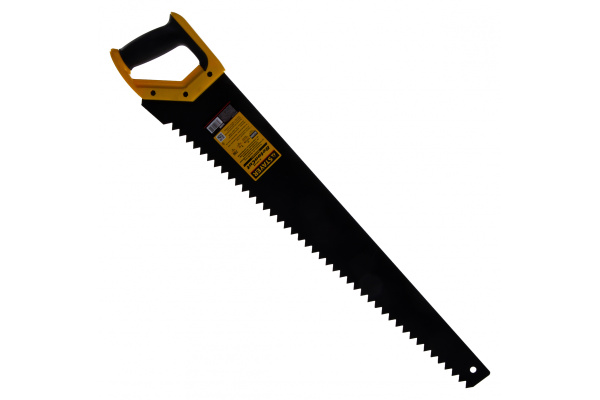 Ножовка STAYER Master по пенобетону закаленный зуб двухкомпонентная рукоятка 1 TPI 700мм 15098