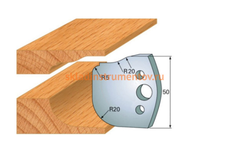 Комплект из 2-х ножей 50x4 SP CMT 690.577