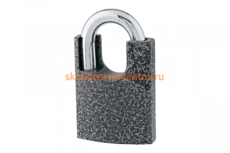 Навесной замок СИБРТЕХ защищенная дужка 60 мм 91638