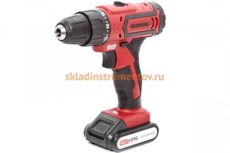 Аккумуляторная дрель-шуруповерт REDVERG RD-SD12L/2Y 6632398
