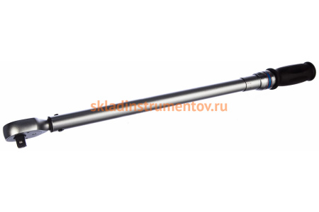 Динамометрический ключ KING TONY P34462-2DG, для левой и правой резьбы, 1/2", 60-340 Нм, футляр, в комплекте 2 торцевые головки